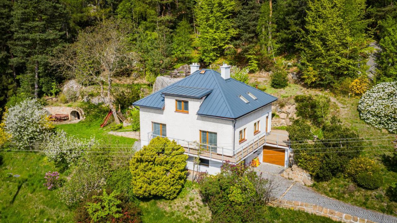 Apartman Pod Skalou V Ceskem Raji Besedice Zewnętrze zdjęcie